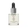 Frasco com líquido transparente, tampa prateada, conta-gotas preto e rótulo prateado contendo 30ml de sérum antioleosidade Malbec Facial.
