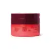 Pote de tampa vinho e embalagem rosa de Suflê Hidratante Desodorante Corporal da linha Egeo Choc High.