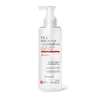 Frasco de gel de limpeza facial suave da marca Botik Cica Pantenol e Ceramidas, em embalagem transparente e conteúdo claro, tampa dosadora e rótulo com detalhe vermelho, contendo 200g do produto.