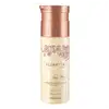 Frasco bege com tampa, detalhes florais e letras douradas, contendo 200ml de creme hidratante corporal da marca Floratta Gold.