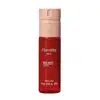 Frasco cilíndrico de body spray na cor vermelha com tampa borrifadora rosa da marca Floratta Red.
