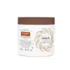 Imagem de um pote branco com tampa marrom contendo creme para pentear da linha Match. Ciência das Curvas Crespos, com informações sobre os ingredientes e benefícios do produto.