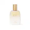 Imagem de um frasco de vidro de spray perfumado para cabelos da marca Lily, com embalagem transparente e detalhes dourados, contendo 50 ml do produto.