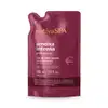 Embalagem de refil de creme perfumado desodorante da marca Nativa SPA, na cor vinho, com texto em dourado indicando "ameixa intensa" e "plum intense".