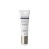 Creme reparador de pescoço e colo da linha Neo Dermo da Eudora, em embalagem branca de 40g tipo bisnaga, com tampa dourada na parte inferior e rótulo com detalhes dourados e azul marinho descrevendo ter Orchistem, Celyscence e vitamina B3.
