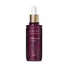 Frasco de vidro de cor roxa com conta-gotas dourado, contendo sérum uniformizador da marca Eudora Neo Dermo. O rótulo destaca o nome do produto e sua função de uniformizar a pele.