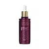 O produto apresentado é um sérum bioestimulador de colágeno da linha Neo Dermo da marca Eudora. O frasco possui um conta-gotas dourado na tampa. A embalagem é de cor roxa escura, com o nome da marca e do produto em destaque.