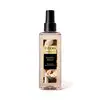 Frasco de 200 ml do body splash desodorante colônia Eudora Instance, com rótulo em preto e amarelo destacando a fragrância "Baunilha Intensa".