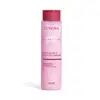 Frasco de leite micelar rosa da marca Eudora Niina Skin, com tampa pink, contendo 250 ml, com texto "Micelar Milk Leite de Limpeza" e "Tecnologia Skin Secrets com Niacinamida" visível no rótulo.