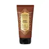 Frasco de creme hidratante desodorante concentrado ultra perfumado da marca Eudora Instance, com embalagem marrom e dourada, rótulo com texto "Âmbar Precioso" e desenhos ornamentais decorativos.