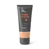 Frasco preto com visor mostrando a cor do produto, letras na cor rosa e branca e detalhes brancos contendo base líquida Instamatte Quem Disse, Berenice? na cor 185F em tom bege.
