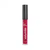 Frasco transparente com líquido rosa vibrante, tampa preta e letras brancas contendo 4ml de batom líquido Volumão Rosa Pinkli Quem Disse, Berenice?.