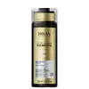 Frasco de shampoo da marca Truss Professional, com rótulo em tons de amarelo e preto, indicando "Stop Damage No Metal" e "Rescue Complex". O produto é apresentado em embalagem plástica transparente com tampa preta.