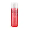 Frasco rosa com detalhes em vinho e letras douradas, pulverizador prateado e tampa cristal contendo 200ml de body splash Floratta Red.