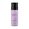 Frasco lilás com tampa e letras pretas contendo 200ml de loção hidratante corporal da marca Linda Irresistível.