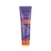 Tubo de creme finalizador Siàge Liso Intenso, com embalagem roxa e laranja, contendo 100 ml do produto. Destaca-se o texto "Selante Finalizador" e "2x mais lisos, bloqueio do frizz".
