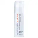 Embalagem em frasco cilíndrico de plástico branco opaco. Rótulo com o nome do produto "Sebastian Potion 9" em letras laranjadas e cinzas, texto descritivo em letras pretas. Volume de 50ml/1.7fl.oz indicado na embalagem.