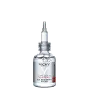 Frasco de vidro transparente com pipeta dosadora contendo o sérum Liftactiv Supreme da Vichy, com rótulo destacando o ingrediente H.A. Epidermic Filler. Embalagem em cores branca e prata, com o logotipo da marca Vichy.