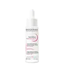 Frasco branco com conta-gotas da linha Sensibio da Bioderma, contendo sérum Bioderma Sensibio Defensive
