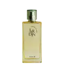 Perfume em frasco retangular de vidro transparente com líquido amarelo claro. A embalagem tem o nome "JARDIN" em letras maiúsculas pretas e "Jardim Sambaca em letras menores abaixo. Na parte inferior, está escrito "CICLO" em letras maiúsculas pretas.
