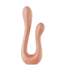 Vibrador Duplo Intt Vibra Collors Double Passion Nude