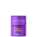 Creme retexturizador noturno Sallve com nano retinol, ácido glicólico, pantenol e ômegas 6 e 9, em embalagem roxa com rótulo destacado.