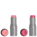 Kit Boca Rosa Stick Cor Gyn + Jampa, 2 sticks de maquiagem multifuncional.