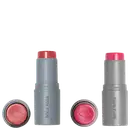 Kit Boca Rosa Stick Cor Rildy + Jampa, 2 sticks de maquiagem multifuncional.