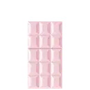 Embalagem de perfume parecendo um Painel de parede 3D rosa pastel com design geométrico, composto por 12 módulos quadrados em relevo, criando um efeito visual tridimensional elegante e moderno.
