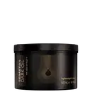 Máscara leve da linha Sebastian Professional Dark Oil, em embalagem preta com detalhes dourados, contendo 500 ml do produto.
