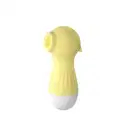 Sugador de Clitóris Sexy Import Pocotó Amarelo, 1 produto.