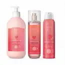 Combo Cuide-se Bem Acerola e Vai: Loção Relaxante Corporal 400ml + Body Splash 200ml + Desodorante Antitranspirante Aerossol 150ml