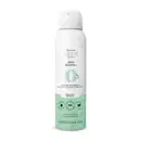 Frasco spray branco com detalhe azul e letras pretas contendo 90g/150ml de antitranspirante aerossol jato seco da marca Cuide-se Bem Zero Alumínio.