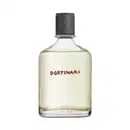 Frasco transparente com líquido bege, tampa preta e letras marrons contendo 100ml de desodorante colônia Boticollection Portinari.