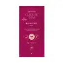 Refil de creme hidratante para as mãos da marca Cuide-se Bem Beijinho em sachê de 40g na cor vinho com letras bege.