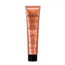 Bisnaga laranja metalizada com tampa preta e letras brancas e pretas contendo 50ml de máscara capilar da marca Match Nutrição Regeneradora.