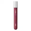Batom líquido Superfix Tint na cor malva 535 da marca Intense em tubo transparente, mostrando a tonalidade do produto, tampa branca e letras brancas.
