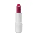 Batom cremoso na cor rosa 270 da marca Intense, em embalagem toda branca.