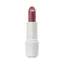 Batom cremoso na cor rosa 250 da marca Intense, em embalagem toda branca com letras pretas na tampa.