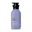 Frasco lilás com bomba dosadora preta e letras douradas, brancas e pretas contendo 400ml de loção renovadora hidratante corporal da marca Nativa SPA Lilac.