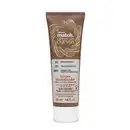 Frasco marrom com tampa branca, rótulo cinza e letras em bege e preto contendo 50ml de sérum revitalizador para o couro cabeludo da marca Match Ciência das Curvas.
