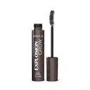 Tubo de mascara para cílios Make B. Explosion Grow com tampa e aplicador, tudo na cor preta, e letras gravadas na embalagem em letras brancas.