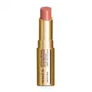Batom preenchedor na cor Marrom Candy Tofee da marca Make B. Hyaluronic em tubo dourado com letras pretas.