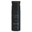 Frasco preto com letras bege escuro contendo 200ml de loção hidratante desodorante corporal Coffee Addictive Oriental Aromático.