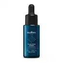 Frasco azul escuro com letras brancas, detalhes azuis e tampa preta contendo 25ml de óleo para barba da marca Malbec Barba.