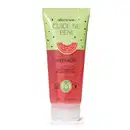 Bisnaga verde e vermelha com pontinhos pretos e ilustração de melancia contendo 200g de gel hidratante refrescante Cuide-se Bem Melancia.