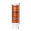 Imagem de frasco branco com rótulo laranja e prata da marca Match Nutrição Regeneradora, contendo condicionador regenerador para cabelos, com informações sobre nutrição e fortalecimento.