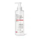 Frasco de gel de limpeza facial suave da marca Botik Cica Pantenol e Ceramidas, em embalagem transparente e conteúdo claro, tampa dosadora e rótulo com detalhe vermelho, contendo 200g do produto.
