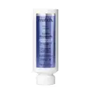Frasco branco com rótulo azul metalizado e letras pretas e brancas contendo 280ml de condicionador hidratante da marca Match Loiro Reparado.