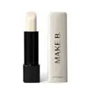 Balm Labial Noturno Make B. Lip Chronology Night Peeling em embalagem preta com tampa branca e marca em letras cinza contendo 3,6g de balm labial na cor branca.